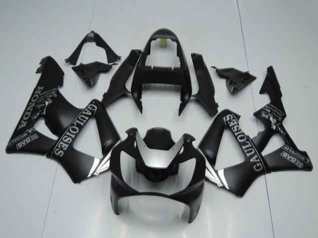 Matt Schwarz Silber Cauloises 2000-2001 Honda CBR900RR 929 Motorrad Verkleidung