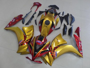 Gold Rot HRC 2012-2016 Honda CBR1000RR Motorrad Verkleidung