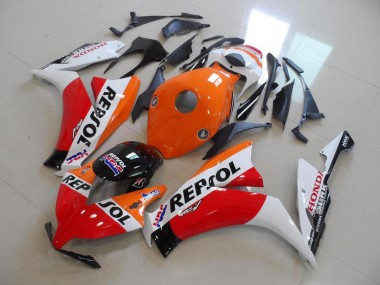 Orange Weiß Rot Glänzendes Schwarz Repsol 2012-2016 Honda CBR1000RR Motorrad Verkleidung Kit