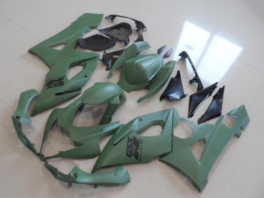 Matt Armee Grün 2005-2006 Suzuki GSXR 1000 Motorrad Verkleidung