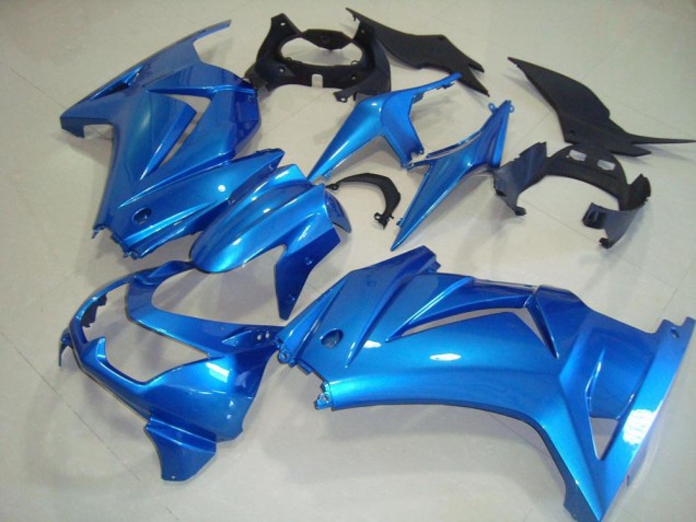 Hellblau OEM Stil 2008-2012 Kawasaki ZX250R Motorrad Verkleidung