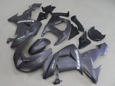Matt Grau Weiß Aufkleber 2006-2007 Kawasaki ZX10R Motorrad Verkleidung