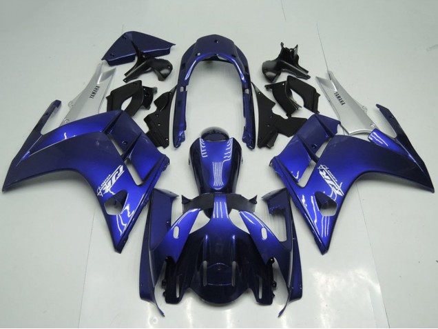 Blau Silber 2001-2006 Yamaha FJR1300 Motorrad Verkleidung