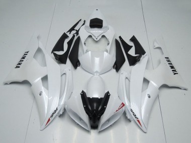Glänzendes Weiß 2008-2016 Yamaha YZF R6 Motorrad Verkleidung