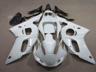 Weiß 1998-2002 Yamaha YZF R6 Motorrad Verkleidung