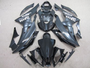 Glänzendes Schwarz Matt Schwarz Weiß Aufkleber 2008-2016 Yamaha YZF R6 Motorrad Verkleidung