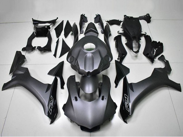 Matt Schwarz Glänzendes Schwarz 2015-2019 Yamaha YZF R1 Motorrad Verkleidung