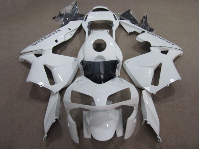 Weiß 2003-2004 Honda CBR600RR Motorrad Verkleidung