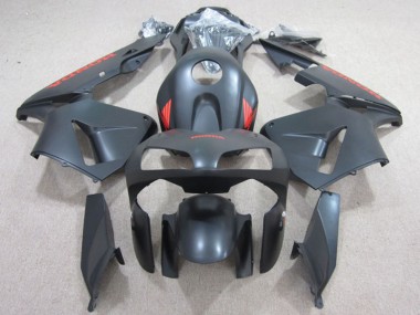 Matt Schwarz Rot 2003-2004 Honda CBR600RR Motorrad Verkleidung