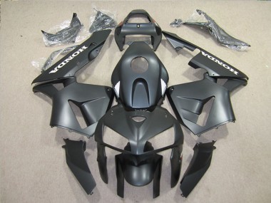 Matt Schwarz 2005-2006 Honda CBR600RR Motorrad Verkleidungen Kit