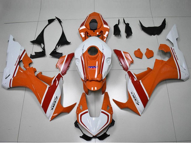 Weiß Orange Rot HRC 2017-2023 Honda CBR1000RR Motorrad Verkleidung