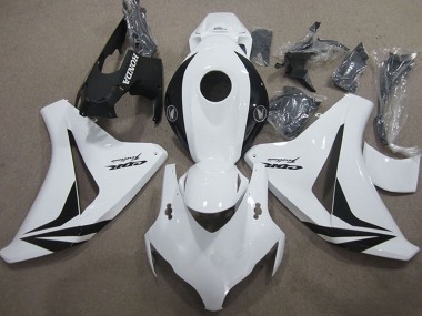 Weiß Glänzendes Schwarz Fireblade 2008-2011 Honda CBR1000RR Motorrad Verkleidung