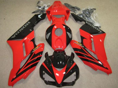 Rot Glänzendes Schwarz Fireblade 2004-2005 Honda CBR1000RR Motorrad Verkleidung