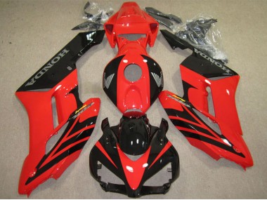 Rot Glänzendes Schwarz Fireblade 2004-2005 Honda CBR1000RR Motorrad Verkleidung