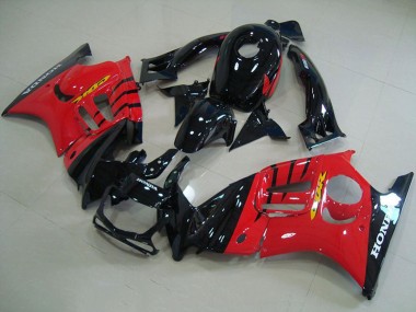 Rot Glänzendes Schwarz 1995-1996 Honda CBR600 F3 Motorrad Verkleidung Kit
