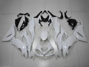 Weiß 2019-2022 Kawasaki ZX6R Motorrad Verkleidung
