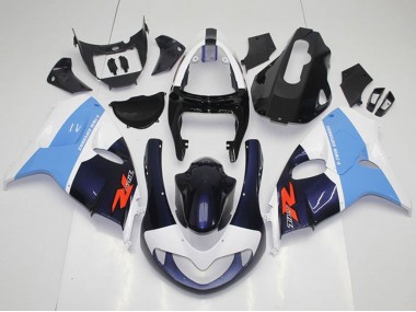 Weiß Hellblau Schwarz 1998-2003 Suzuki TL1000R Motorrad Verkleidung
