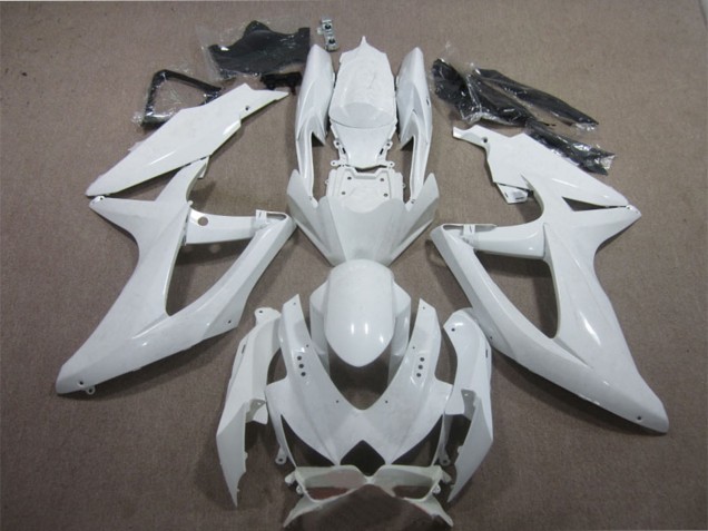 Unbemalt 2008-2010 Suzuki GSXR 600 Motorrad Verkleidung
