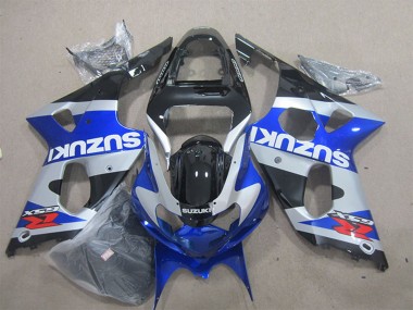 Blau Silber Schwarz Rot Weiß Aufkleber 2000-2002 Suzuki GSXR 1000 Motorrad Verkleidung