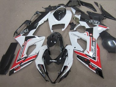 Weiß Schwarz Rot Yoshimura 2005-2006 Suzuki GSXR 1000 Motorrad Verkleidung