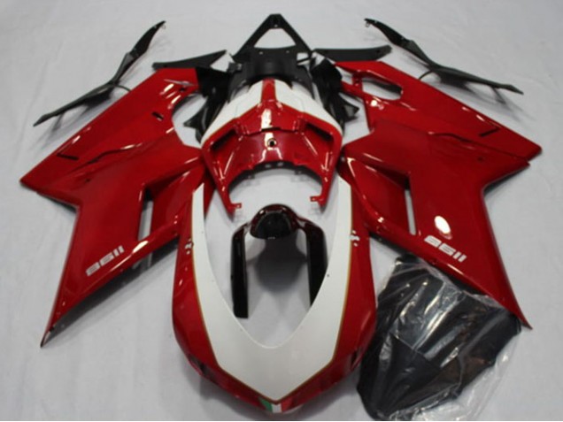Rot 2007-2014 Ducati 1198 Motorrad Verkleidung