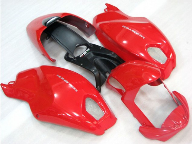 Rot Monster 2008-2012 Ducati Monster 696 Motorrad Verkleidung