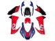 Blau Rot 2020-2024 Aprilia RS660 Motorrad Verkleidung