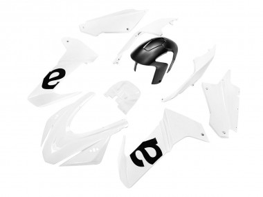 Weiß 2020-2024 Aprilia RS660 Motorrad Verkleidung