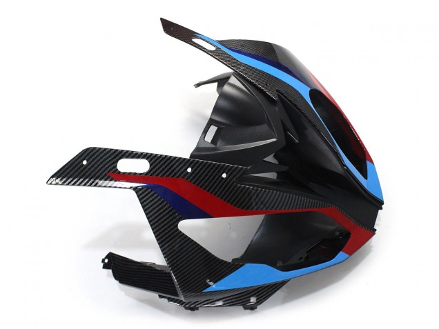 Blau Rot Carbonfaser 2015-2016 BMW S1000RR Motorrad Verkleidung