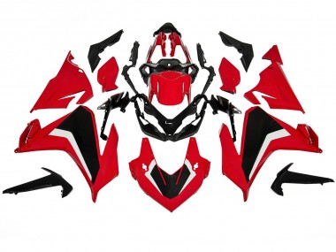 Rot Weiß Schwarz 2022-2023 Honda CBR500R Motorrad Verkleidungen Kit