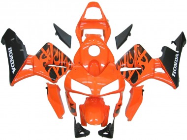 Orange Weiß Rot Glänzendes Schwarz Repsol 2003-2004 Honda CBR600RR Abs Verkleidungen