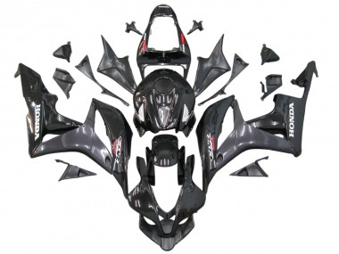 Grau Glänzendes Schwarz mit Aufkleber 2007-2008 Honda CBR600RR Motorrad Verkleidung