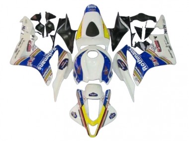 Weiß Blau Gelb Rothmans 2007-2008 Honda CBR600RR Motorrad Verkleidung