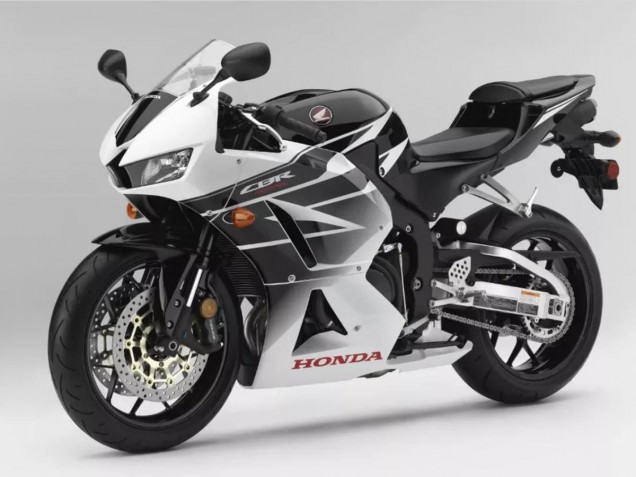 Weiß Schwarz 2013-2026 Honda CBR600RR Motorrad Verkleidung