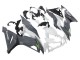 Weiß Grau Grün 2019-2022 Kawasaki ZX6R Motorrad Verkleidung
