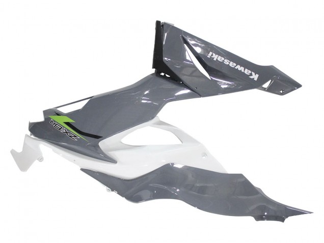 Weiß Grau Grün 2019-2022 Kawasaki ZX6R Motorrad Verkleidung
