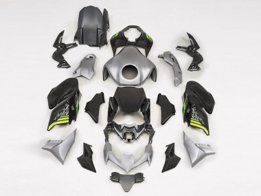 Schwarz Silber 2020-2024 Kawasaki Z900 Motorrad Verkleidung