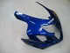 Blau Grau Glänzendes Schwarz 2004-2005 Suzuki GSXR 600/750 Motorrad Verkleidung