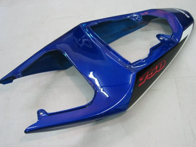 Blau Grau Glänzendes Schwarz 2004-2005 Suzuki GSXR 600/750 Motorrad Verkleidung