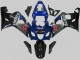 Blau Grau Glänzendes Schwarz 2004-2005 Suzuki GSXR 600/750 Motorrad Verkleidung