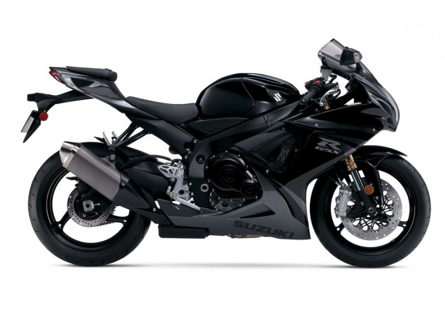 Glänzendes Schwarz 2011-2024 Suzuki GSXR 600/750 Motorrad Verkleidung