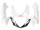 Weiß Glänzendes Schwarz Rot Aufkleber 2011-2024 Suzuki GSXR 600/750 Motorrad Verkleidung