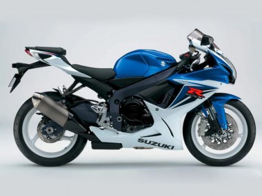 Blau Weiß 2011-2024 Suzuki GSXR 600/750 Motorrad Verkleidung