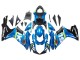 Blau Weiß Grün Schwarz 2011-2024 Suzuki GSXR 600/750 Motorrad Verkleidung