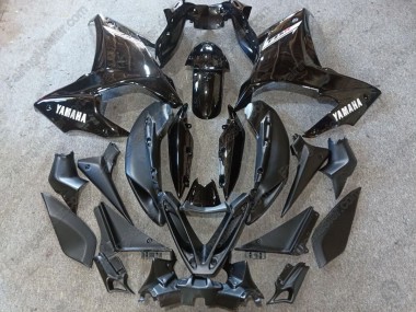 Glänzendes Schwarz 2009-2015 Yamaha FZ6R Motorrad Verkleidung
