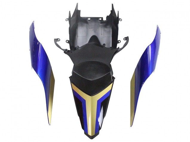 Blau Gold Schwarz 2015-2019 Yamaha YZF R1 Motorrad Verkleidung