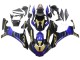 Blau Gold Schwarz 2015-2019 Yamaha YZF R1 Motorrad Verkleidung