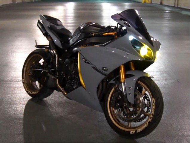 Nardo Grau 2007-2008 Yamaha YZF R1 Motorrad Verkleidung