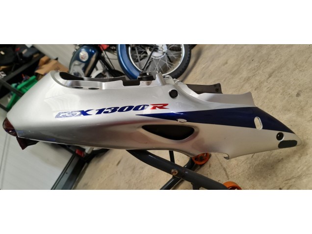 Blau Weiß 1996-2007 Suzuki GSXR 1300 Hayabusa Motorrad Verkleidung