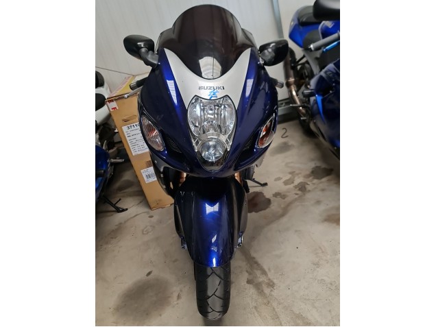 Blau Weiß 1996-2007 Suzuki GSXR 1300 Hayabusa Motorrad Verkleidung
